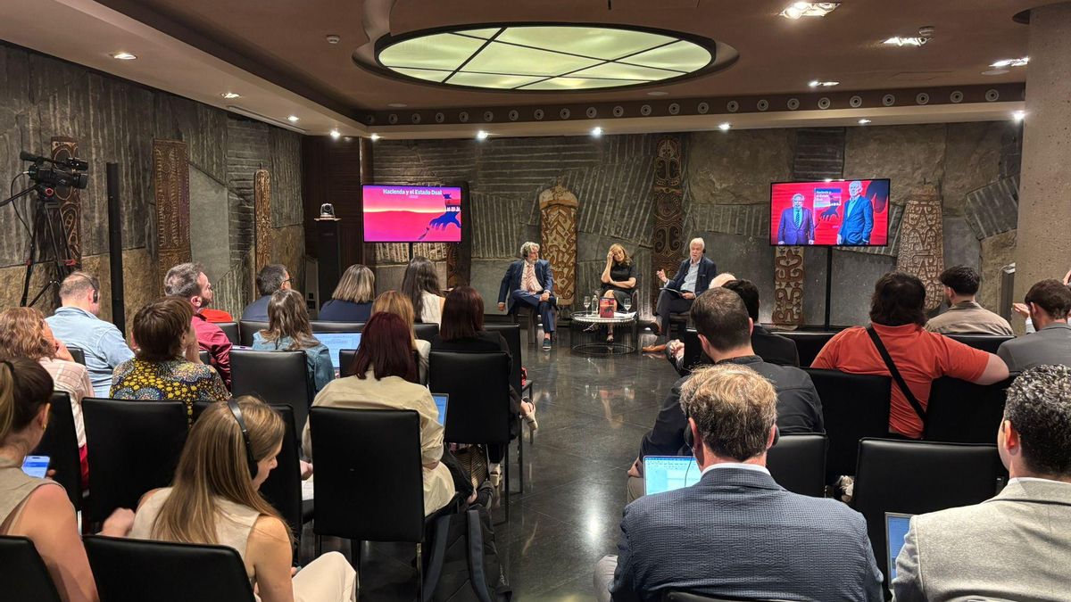 Un momento de la presentación de "Hacienda y Estado dual"