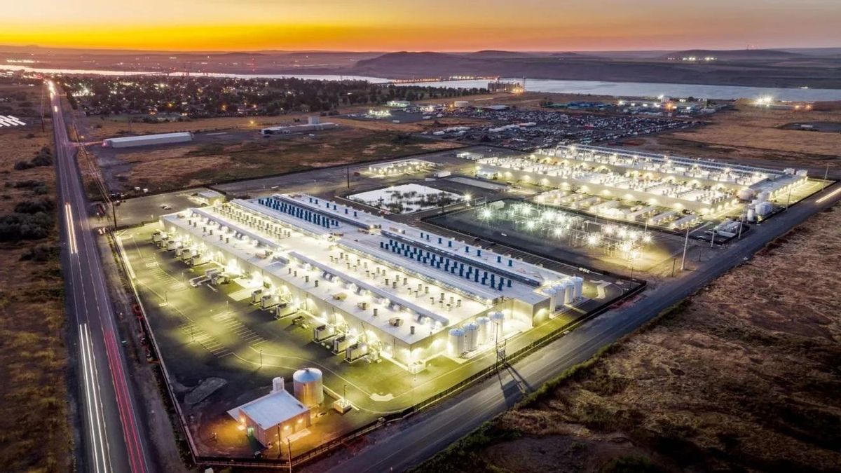 Un centro de datos de Amazon, en una imagen de archivo