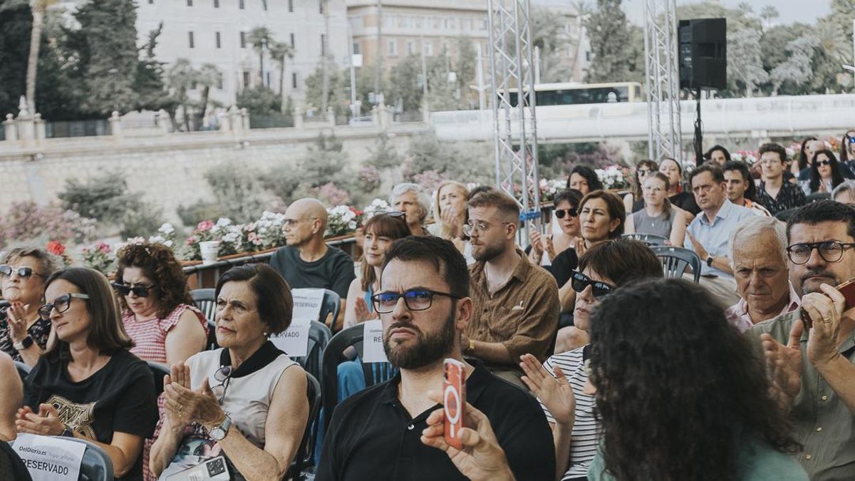 Asistentes al Festival de Cultura Total Murciana 'A Gallete'