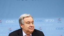 En la imagen, el secretario general de la ONU, el portugués António Guterres.