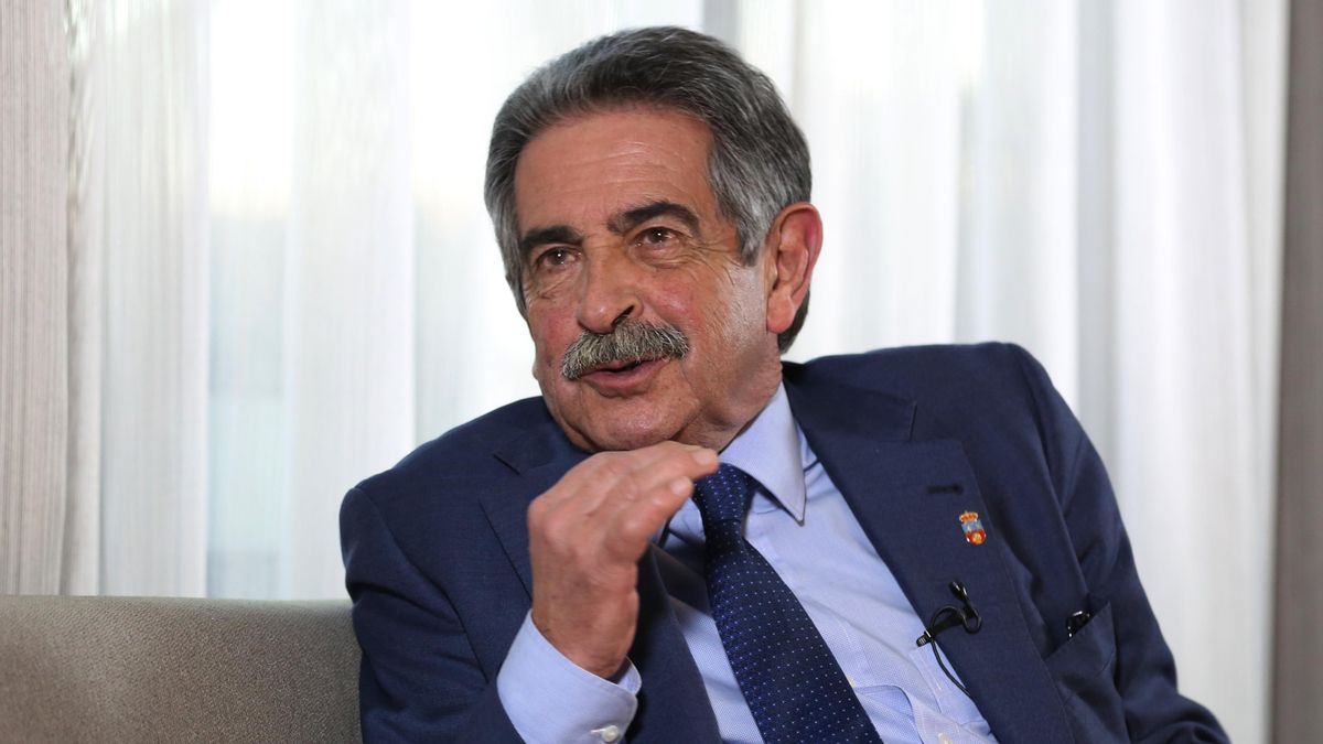Miguel Ángel Revilla, durante una entrevista con eldiario.es.
