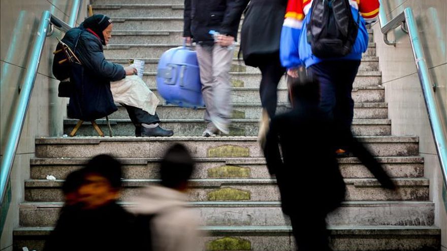La "tribu rata", la vida bajo tierra de los trabajadores emigrantes en Pekín. / Efe