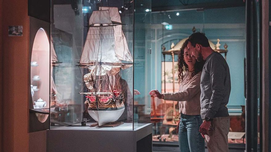 Maquetas del Museo de la Compañía de las Indias.