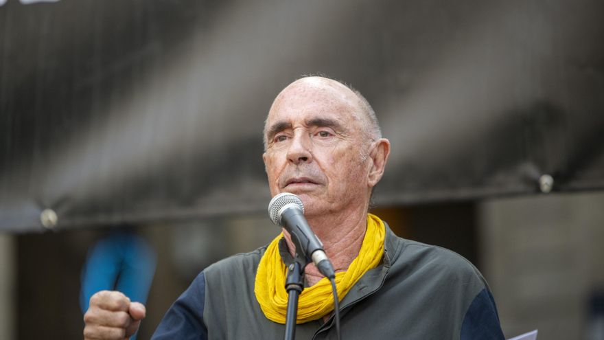 El presidente de la ANC, Lluís Llach.