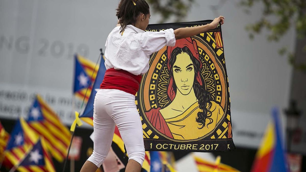 FOTOS | Una marea humana toma Barcelona en la Diada de 2018