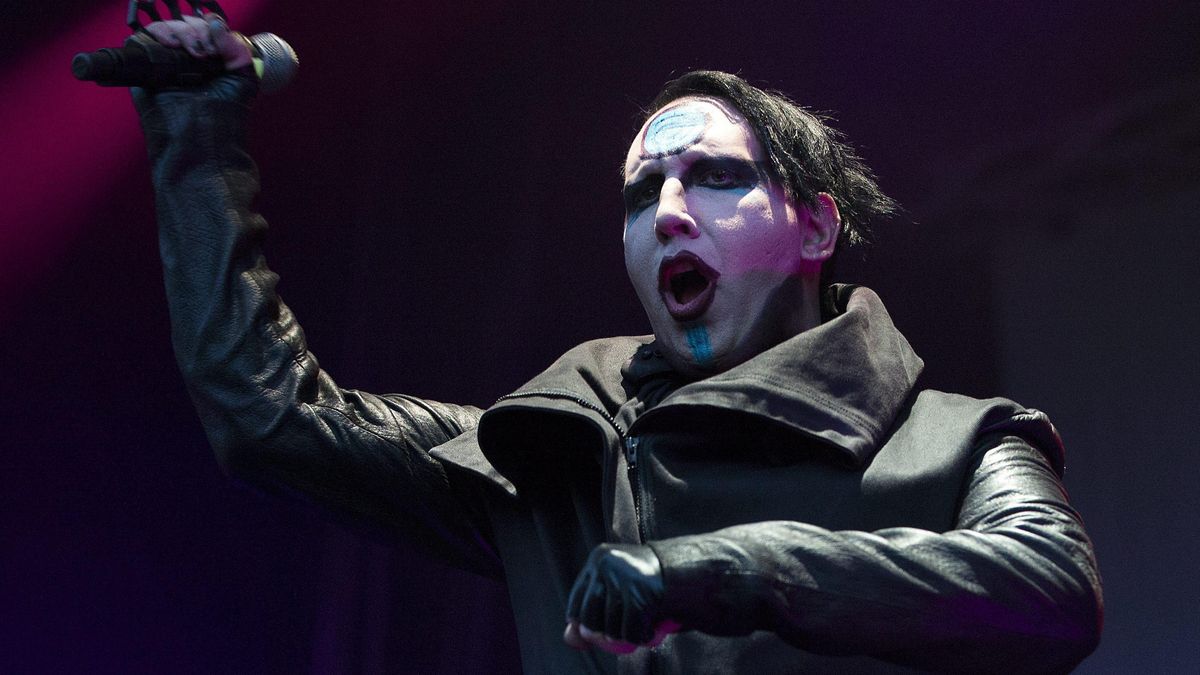 El músico estadounidense Marilyn Manson