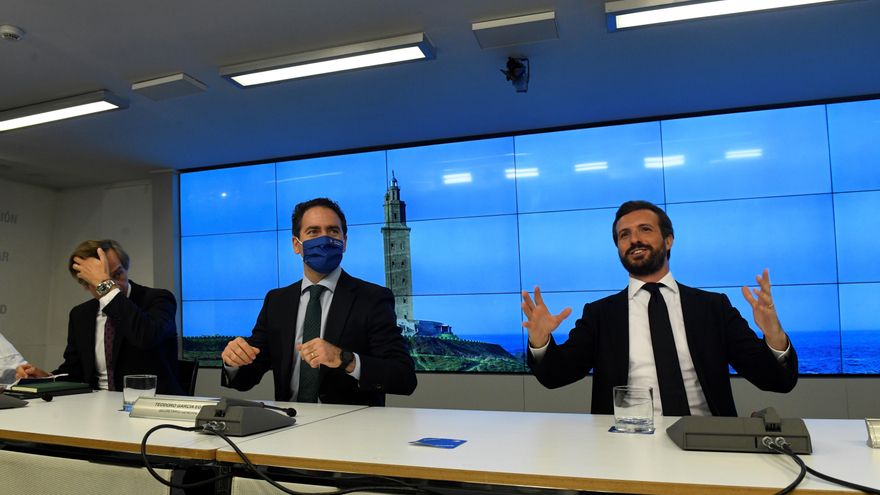 Casado apoya un Gobierno en solitario en Castilla y León y carga contra Vox, a los que tilda de "populistas y radicales"