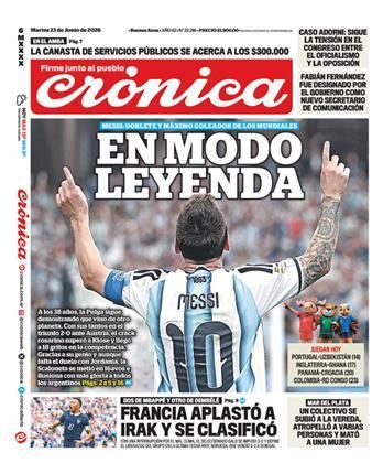 Los diarios del mundo, a los pies de un Messi eterno