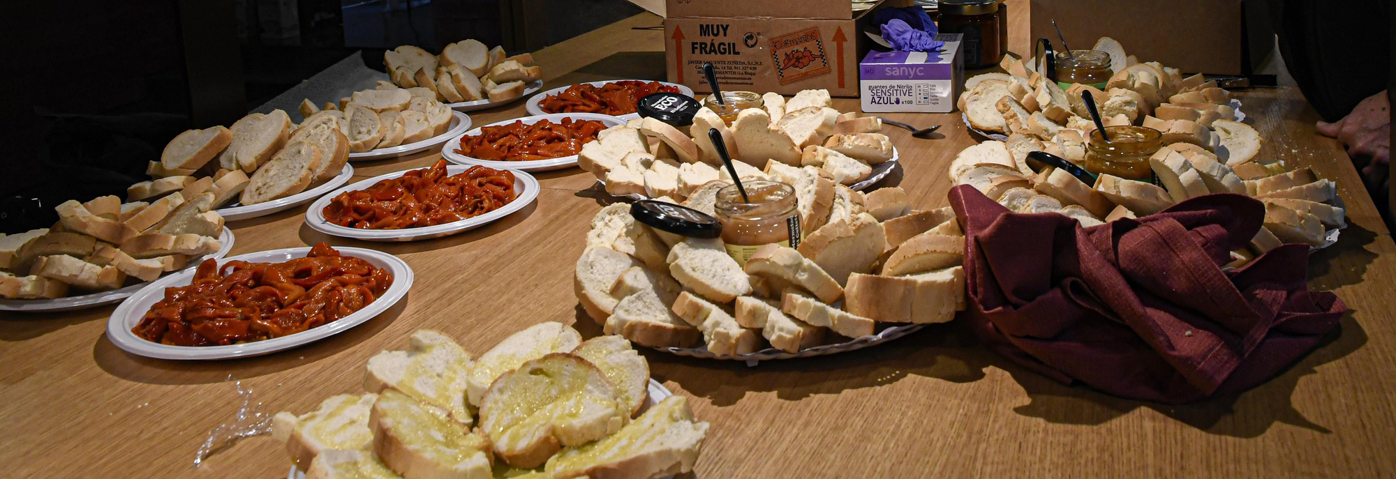 La gastronomía de la celebración de los Premios de Rioja2 también fue Kilómetro Cero