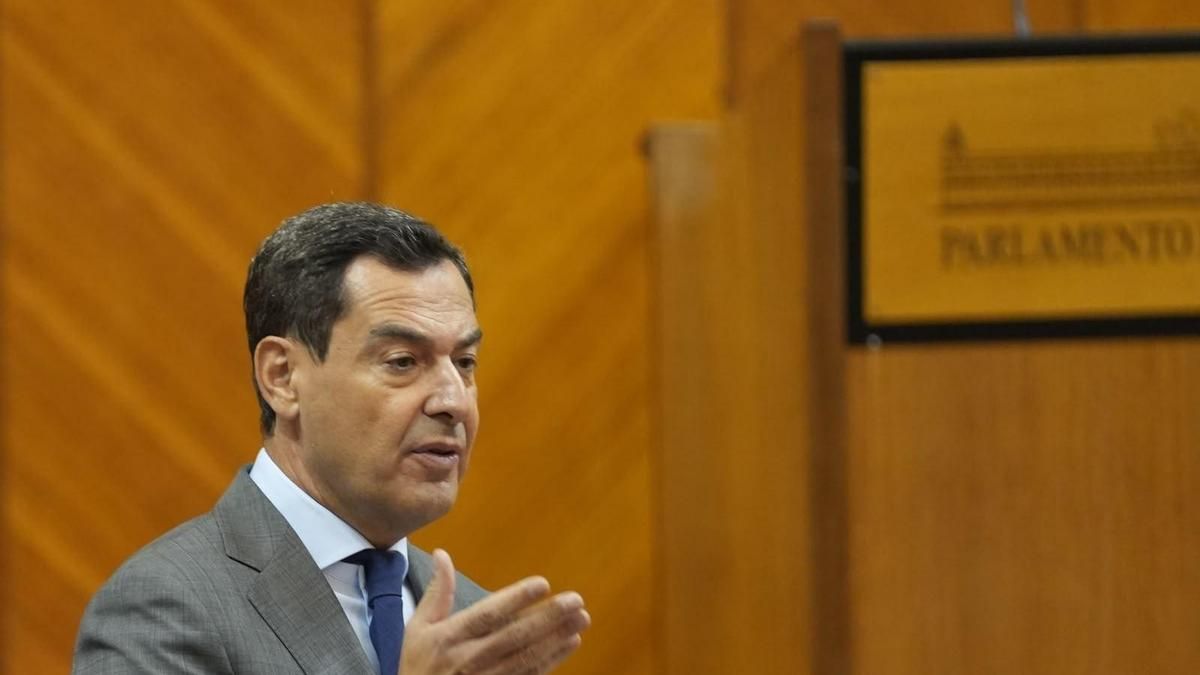 Moreno anuncia que el primer presupuesto del Gobierno andaluz PP-Vox alcanzará los 54.716 millones, un 6% más
