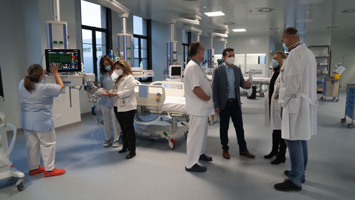 Nueva UCI pabellón 17 del Hospital Valdecilla