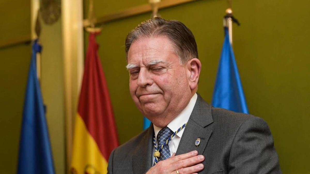 El alcalde de Oviedo/Uviéu, Alfredo Canteli.