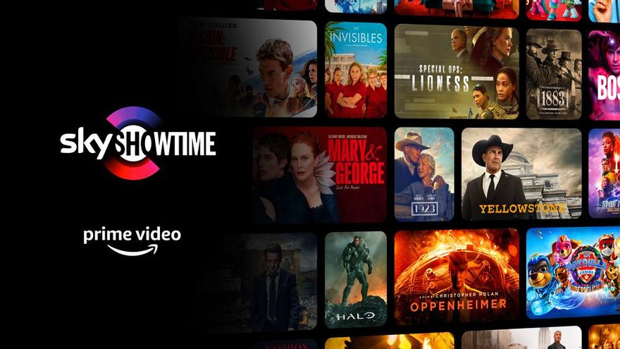 Prime Video alcanza un acuerdo también con SkyShowtime para integrar su catálogo bajo suscripción