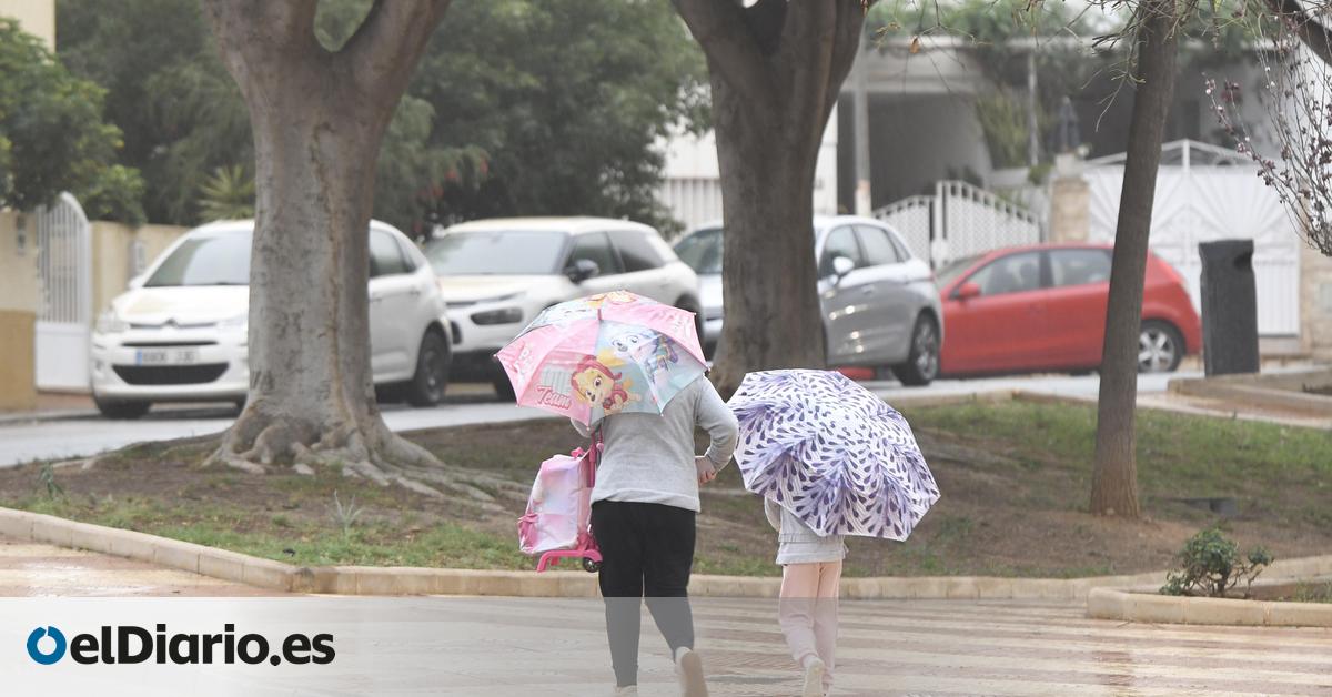 La Aemet prevé una semana de lluvias y “ambiente invernal” desde el viernes