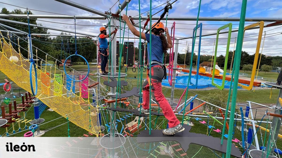 Valencia de Don Juan estrena un gran parque multiaventura en el ...