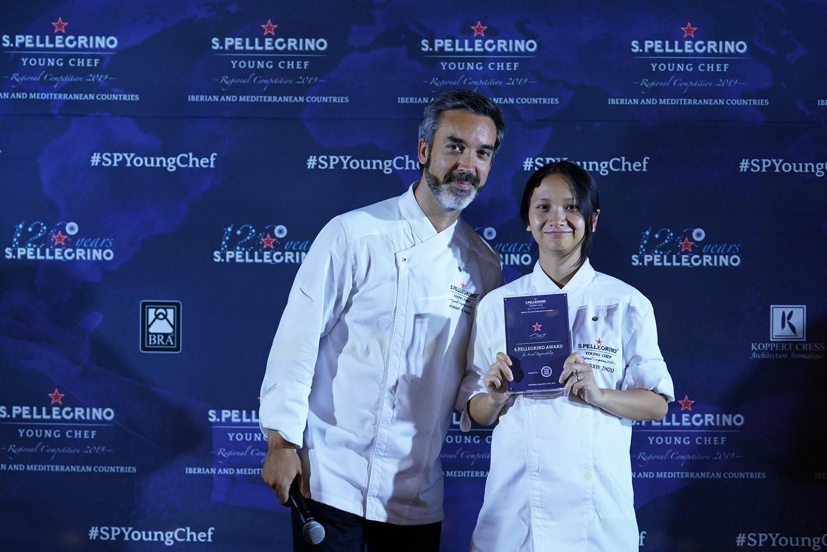 Mengxin Zhou, chef del restaurante Somiatruites (Igualada, España).