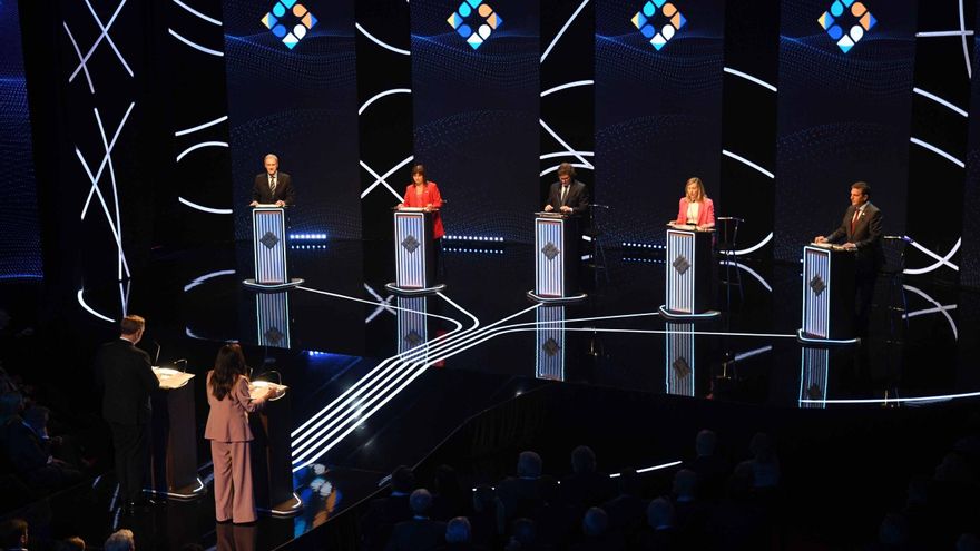 Minuto a minuto. Los candidatos presidenciales se enfrentan en el último debate previo a las elecciones