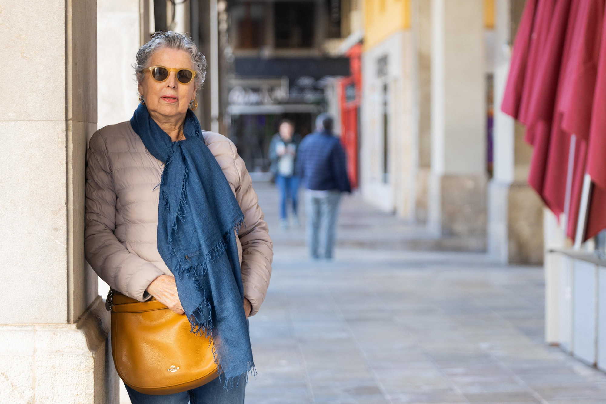 Carme Vidal, presidenta de la Asociación de Vecinos de la Plaza Mayor: