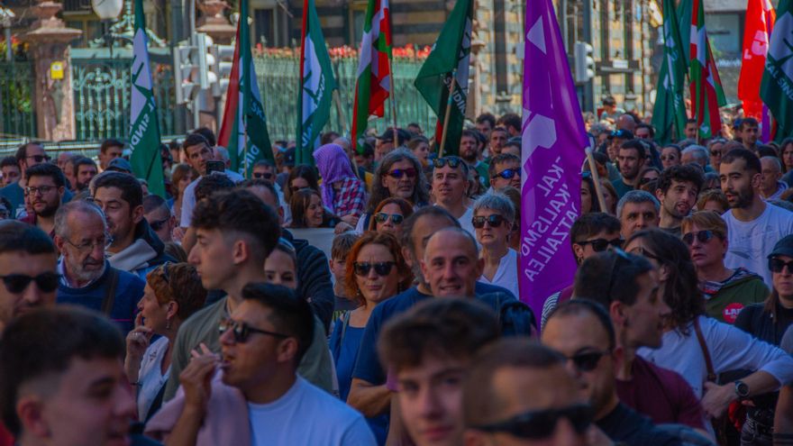 Los rostros detrás de la huelga general en Euskadi: "Protestamos por salarios dignos y por quienes no pueden parar"