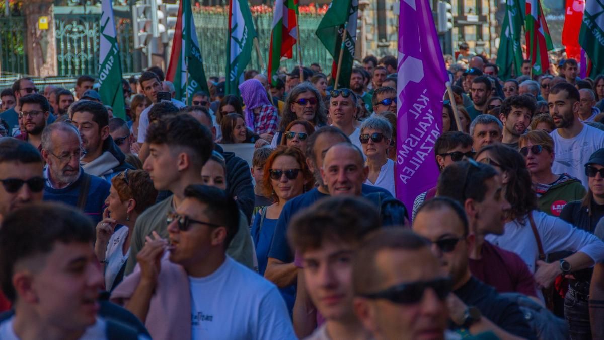 Los rostros detrás de la huelga general en Euskadi: "Protestamos por salarios dignos y por quienes no pueden parar"