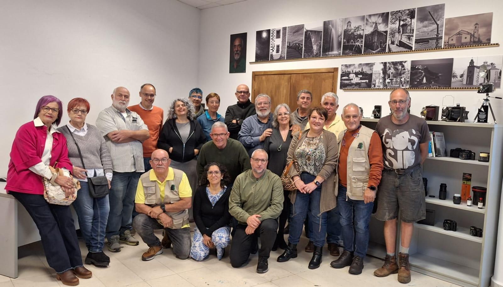 Miembros de la Asociación @Afoto La Palma.