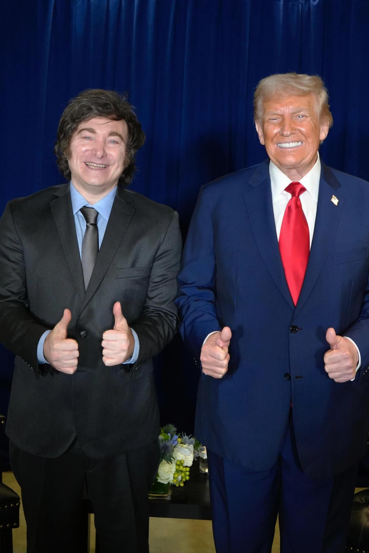 Javier Milei y Donald Trump se reunieron este martes 23 de septiembre de 2025 en Nueva York.