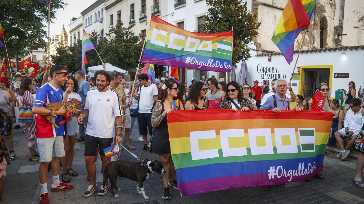 Marcha del Orgullo convocada por la Plataforma Córdoba por la Diversidad