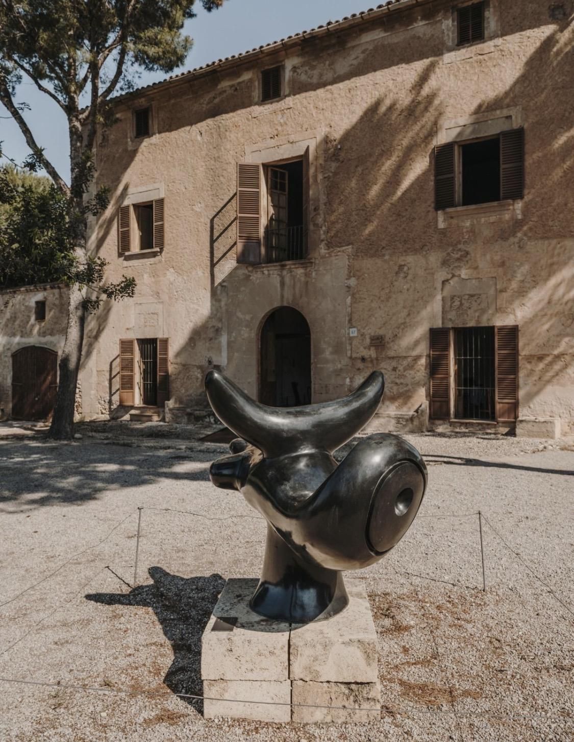 Exterior de Son Boter, uno de los talleres de Miró.