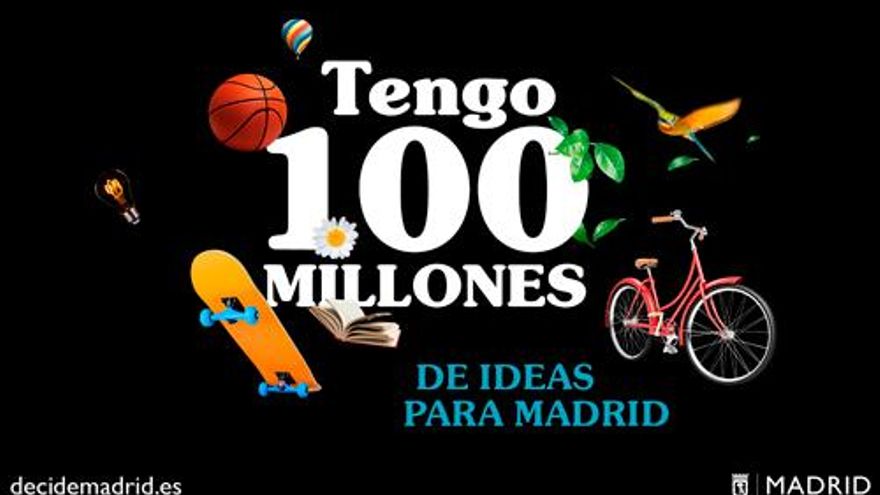 Cartel de los presupuestos participativos de 2018.