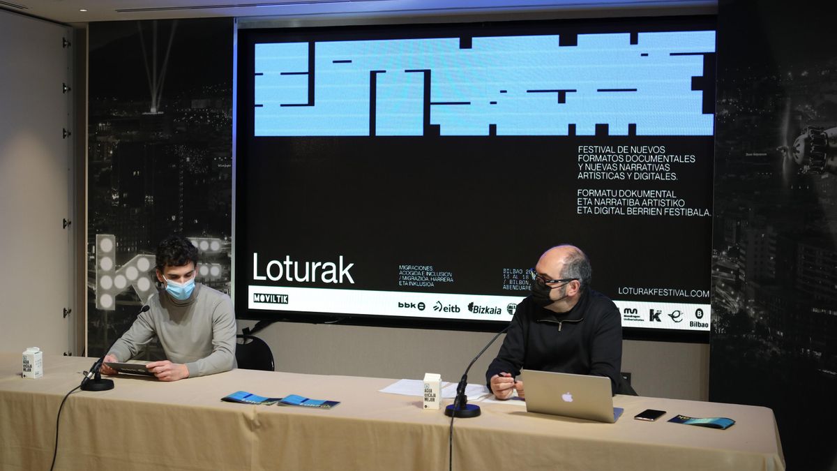Imagen de la presentación en Bilbao del 'Loturak Festival'.