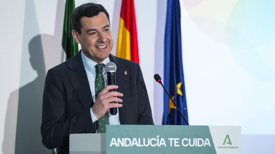 Imagen de archivo del presidente de la Junta de Andalucía, Juanma Moreno.