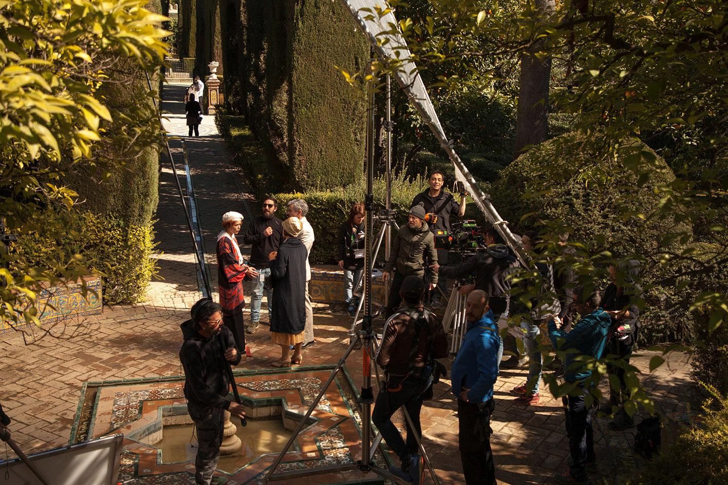 Nuevas imágenes de rodaje de La otra mirada, la serie de Macarena García y Cecilia Freire para TVE