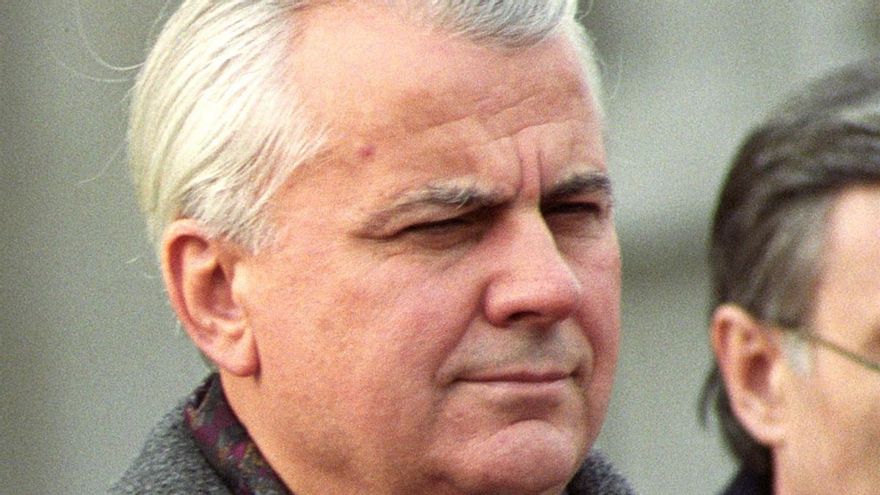 El primer presidente de la Ucrania independiente, Leonid Kravchuk, en una imagen de archivo