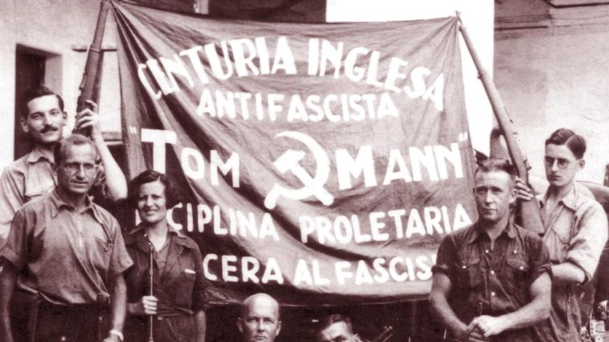 La salida de las Brigadas Internacionales, la unidad militar más intelectual de la historia