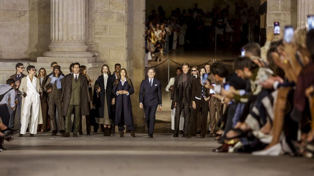 Desfile de Silbon en el Puente Romano