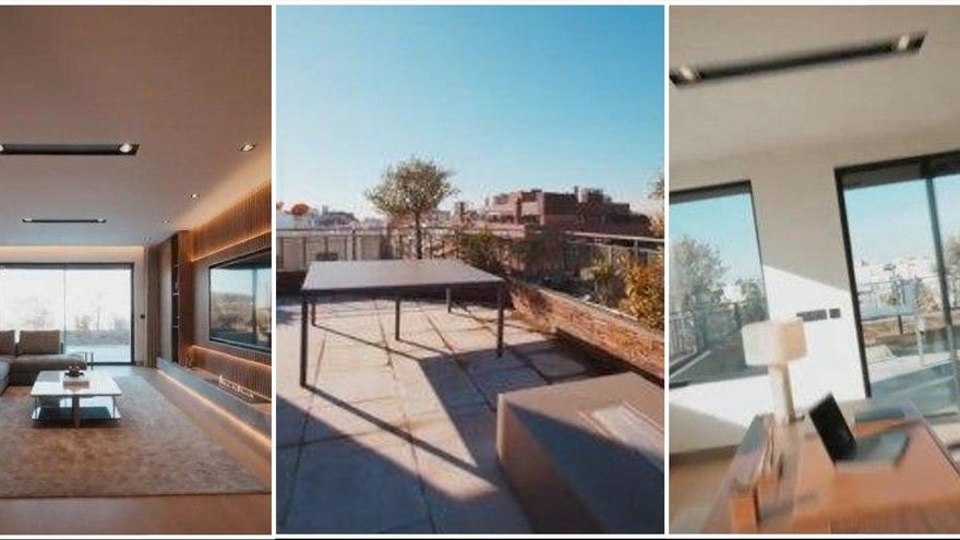 El vídeo de una inmobiliaria de lujo para anunciar el ático comprado por el Gobierno de Ayuso: "Te veo pequeño desde arriba"