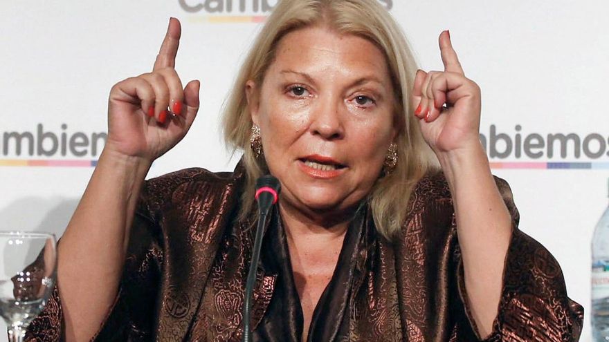 Carrió acusó al gobierno de hacer un "pymecidio" y destruir a la clase media