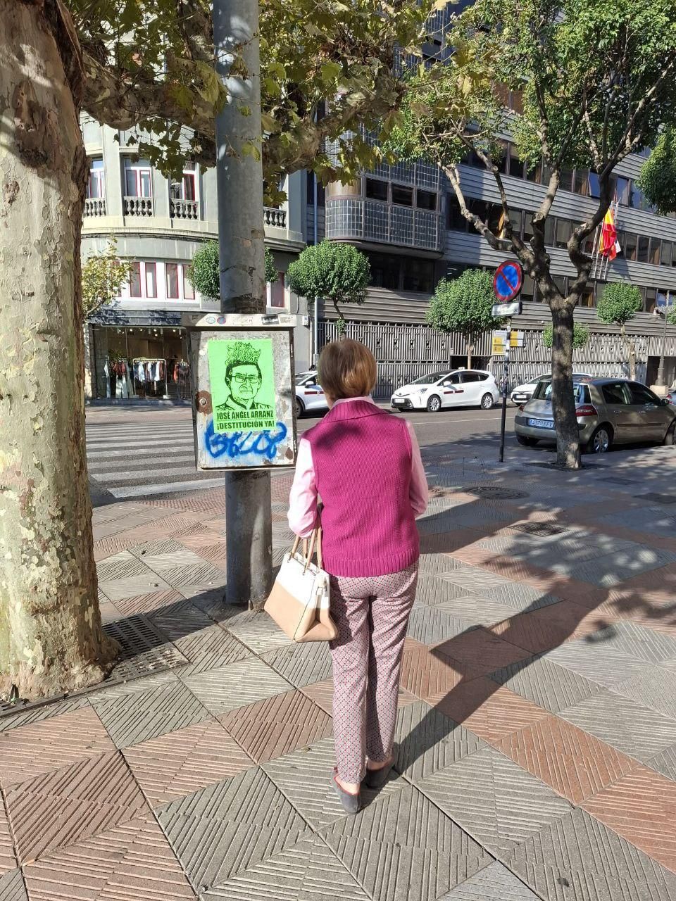 Aparecen carteles en la provincia de León que piden la dimisión de Quiñones y del Director General de Política Forestal