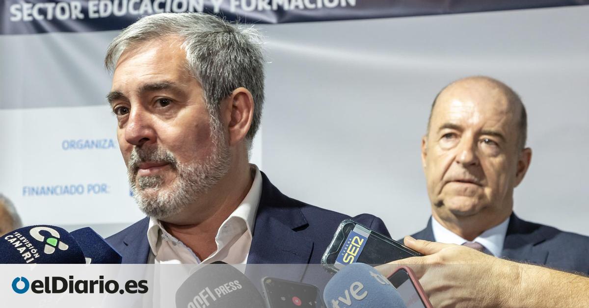 Clavijo pide a PSOE y Nueva Canarias retomar el diálogo sobre el decreto canario:  No podemos dividirnos 