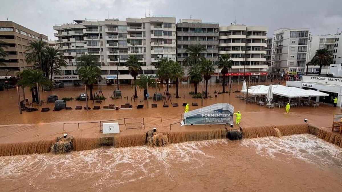 La resposta immediata de l’APB permet recuperar la normalitat al port d’Eivissa després de les pluges torrencials