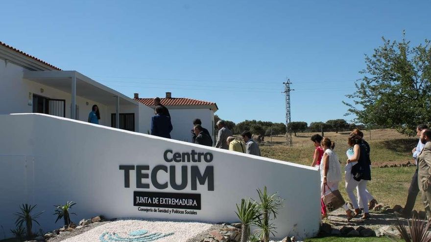 Centro de acogida para menores migrantes de la Junta de Extremadura en Casar de Cáceres.