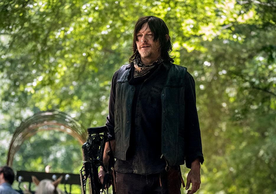 Daryl en la temporada 9 de The Walking Dead