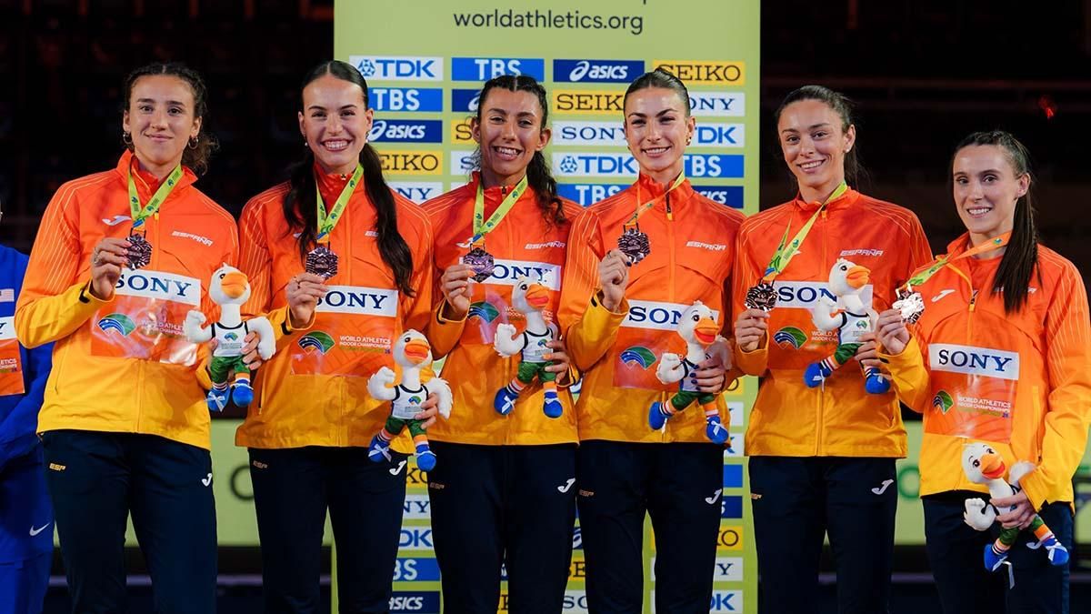 Carmen Avilés se cuelga el bronce en el Mundial de atletismo
