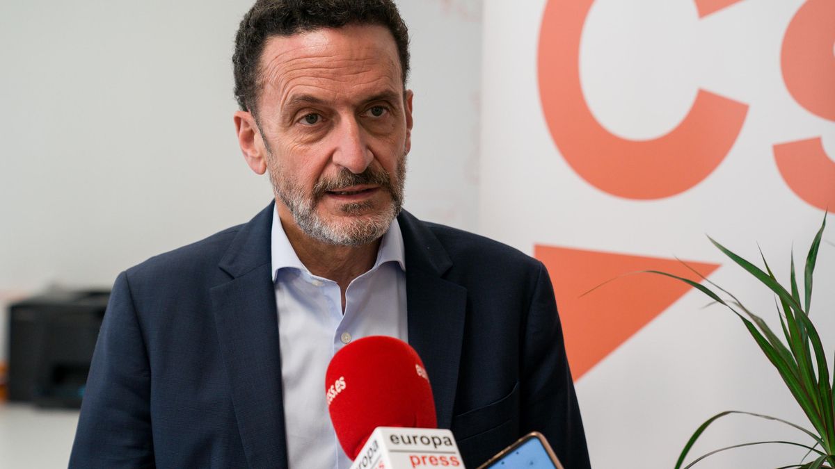 Archivo - El vicesecretario general y portavoz nacional de Ciudadanos, Edmundo Bal, durante una entrevista para Europa Press en la sede de la agencia, en Madrid (España).