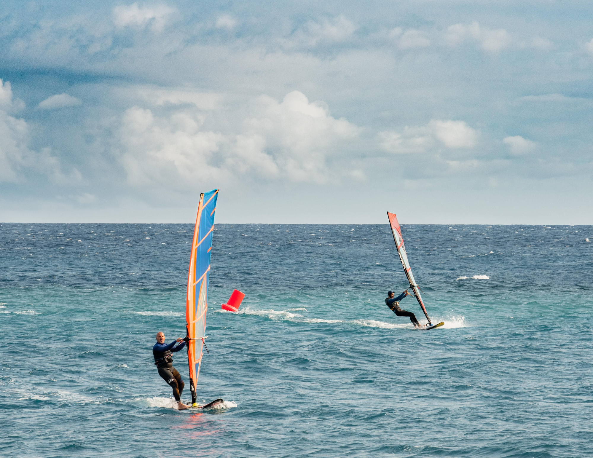 Windsurf  en La Palma. Foto: Gio