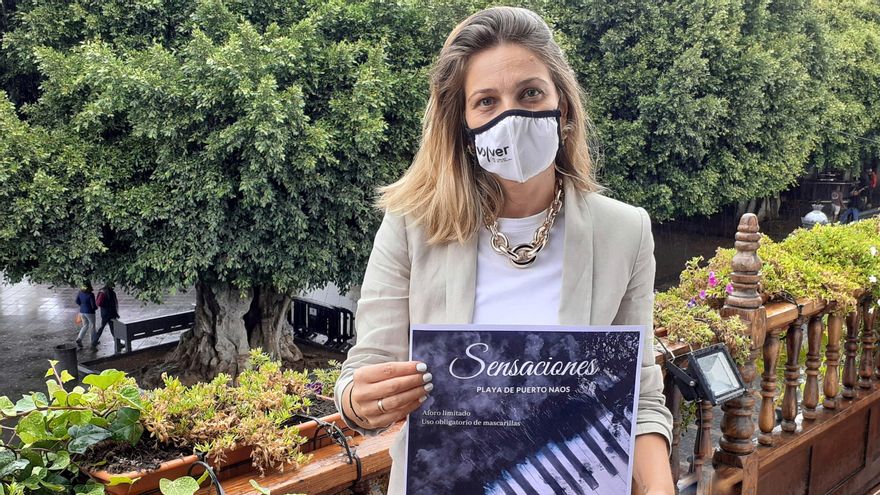 Inmaculada Fernández presenta el cartel del evento.