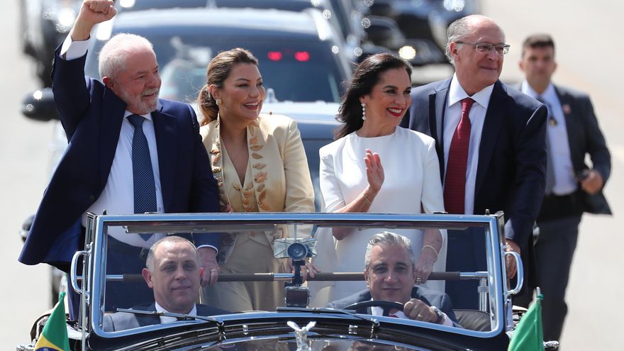 Lula da Silva toma posesión como presidente de Brasil: "Me comprometo a construir un país de todos y para todos"