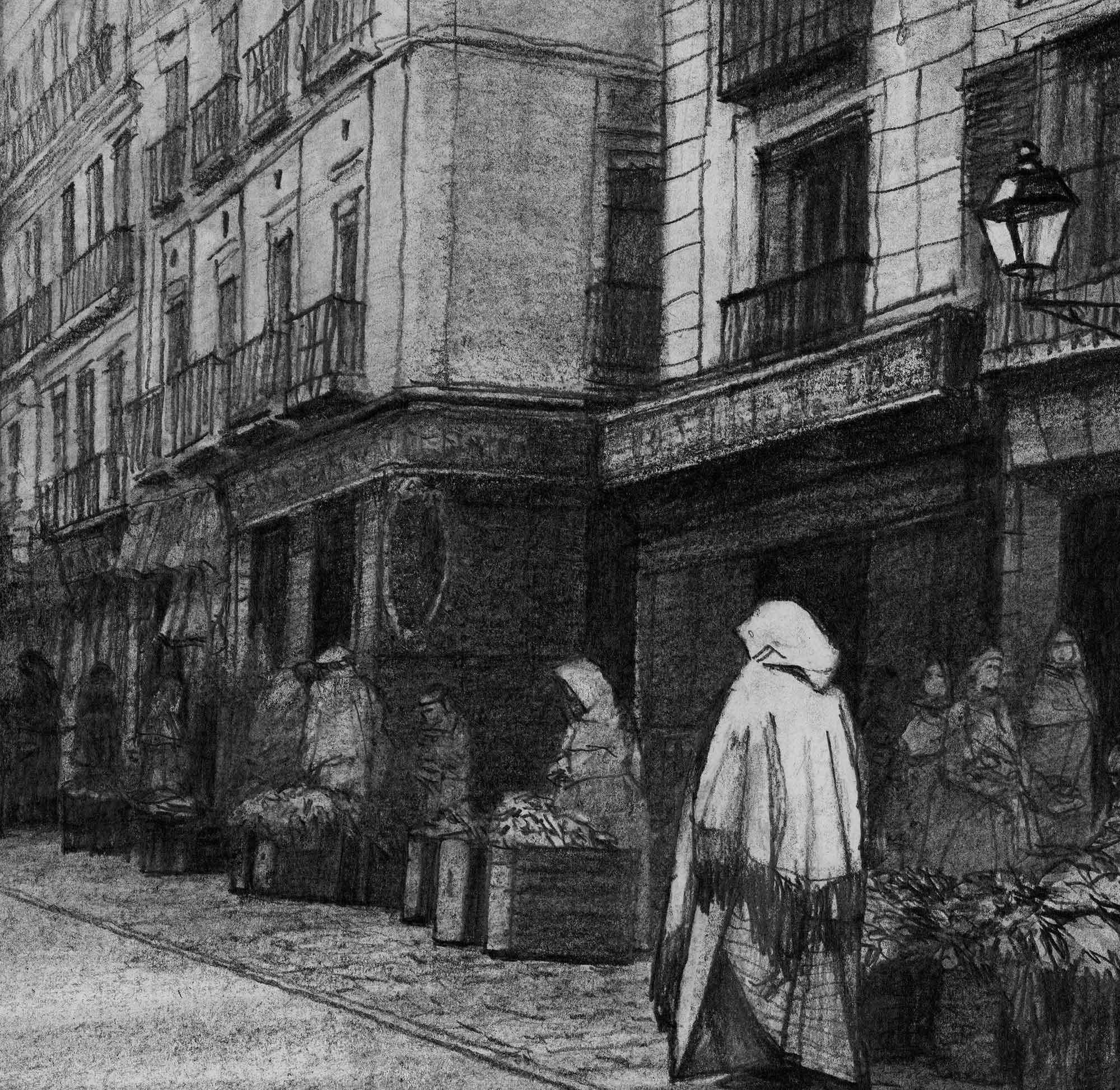 Calle de Toledo esquina con la de la Ruda