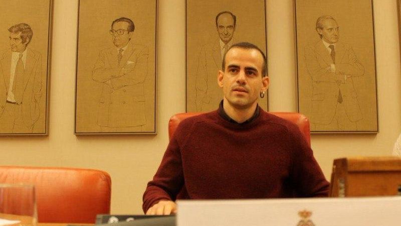 El diputado de Unidas Podemos por la provincia de Sevilla en el Congreso de los Diputados, Miguel Ángel Bustamante