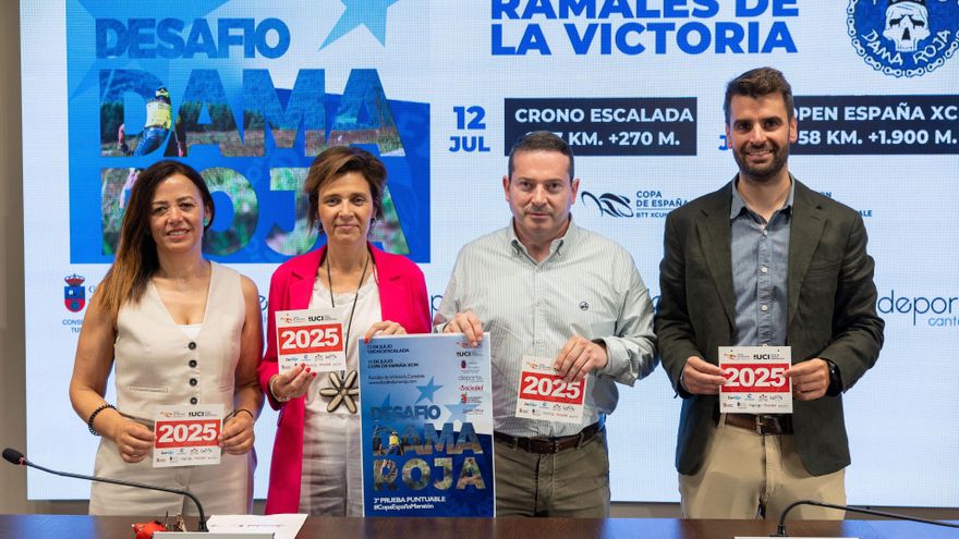 Presentación del 'Desafío Dama Roja'